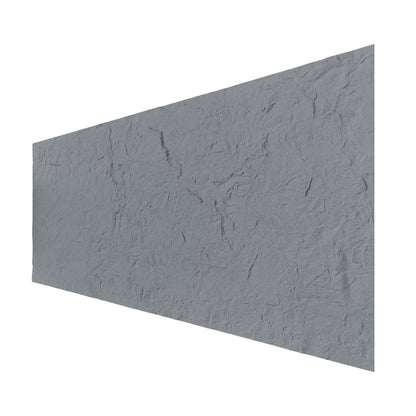 Panou decorativ din praf de piatra, Naimeed D7319, flexibil, ignifug, strat protector ceramic, rezistent la razele UV, 120x60x0.2 cm, gri deschis