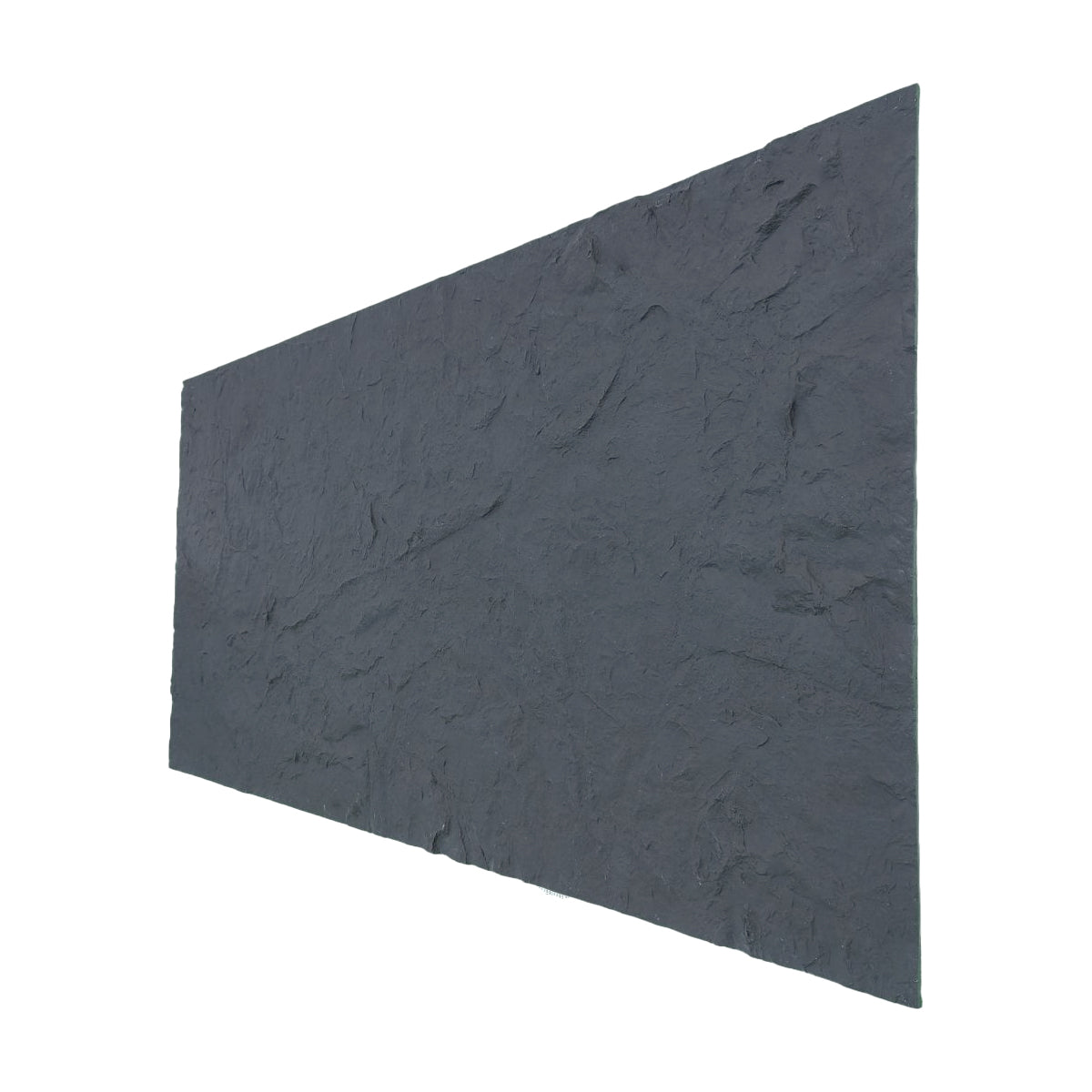 Panou decorativ din praf de piatra, Naimeed D7320, flexibil, ignifug, strat protector ceramic, rezistent la razele UV, 120x60x0.2 cm, gri inchis
