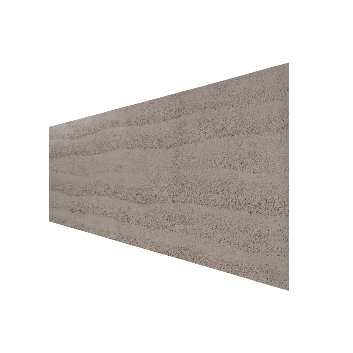 Set 16 panouri decorative din praf de piatra, Naimeed D7325, ignifuge, strat protector ceramic, rezistente la razele UV, 120x60x0.2 cm, maro deschis