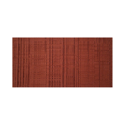 Panou decorativ din praf de piatra, Naimeed D7328, flexibil, ignifug, rezistent la razele UV, 120x60x0.2 cm, rosu caramiziu