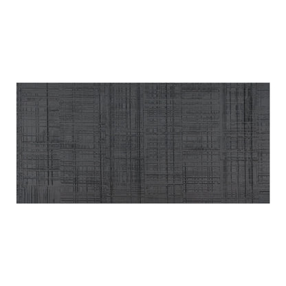 Set 10 panouri decorative din praf de piatra, Naimeed D7330, flexibile, ignifuge, strat protector ceramic, rezistente la razele UV, 120x60x0.2 cm, gri antracit