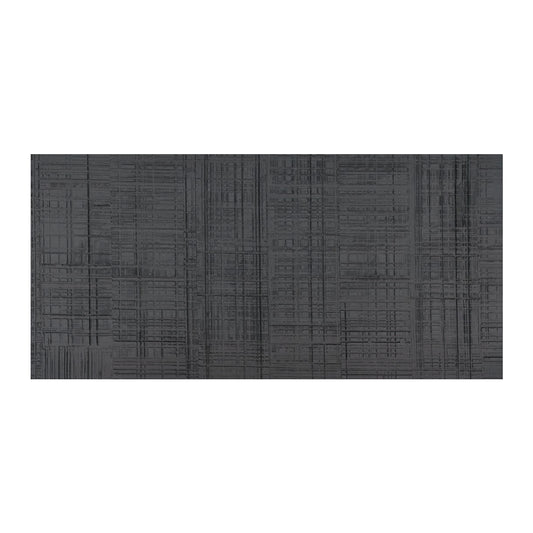 Set 10 panouri decorative din praf de piatra, Naimeed D7330, flexibile, ignifuge, strat protector ceramic, rezistente la razele UV, 120x60x0.2 cm, gri antracit