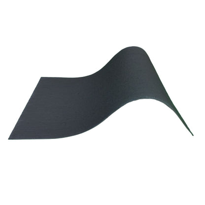 Panou decorativ din praf de piatra, Naimeed D7333, flexibil, ignifug, strat protector ceramic, rezistent la razele UV, 120x60x0.2 cm, gri antracit