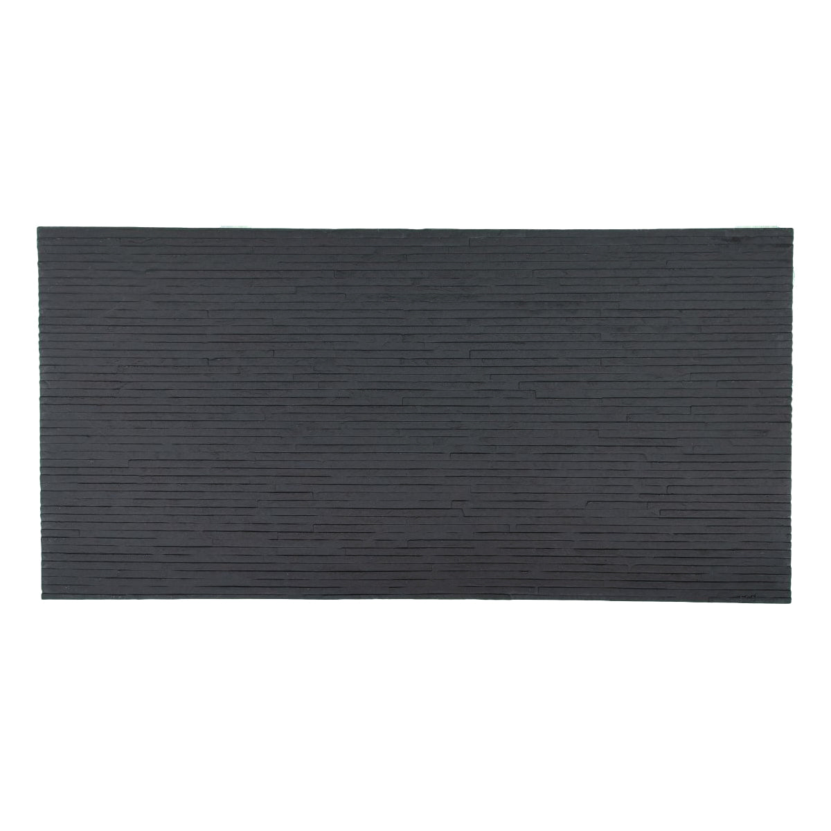 Set 16 panouri decorative din praf de piatra, Naimeed D7333, flexibile, ignifuge, strat protector ceramic, rezistente la razele UV, 120x60x0.2 cm, gri antracit