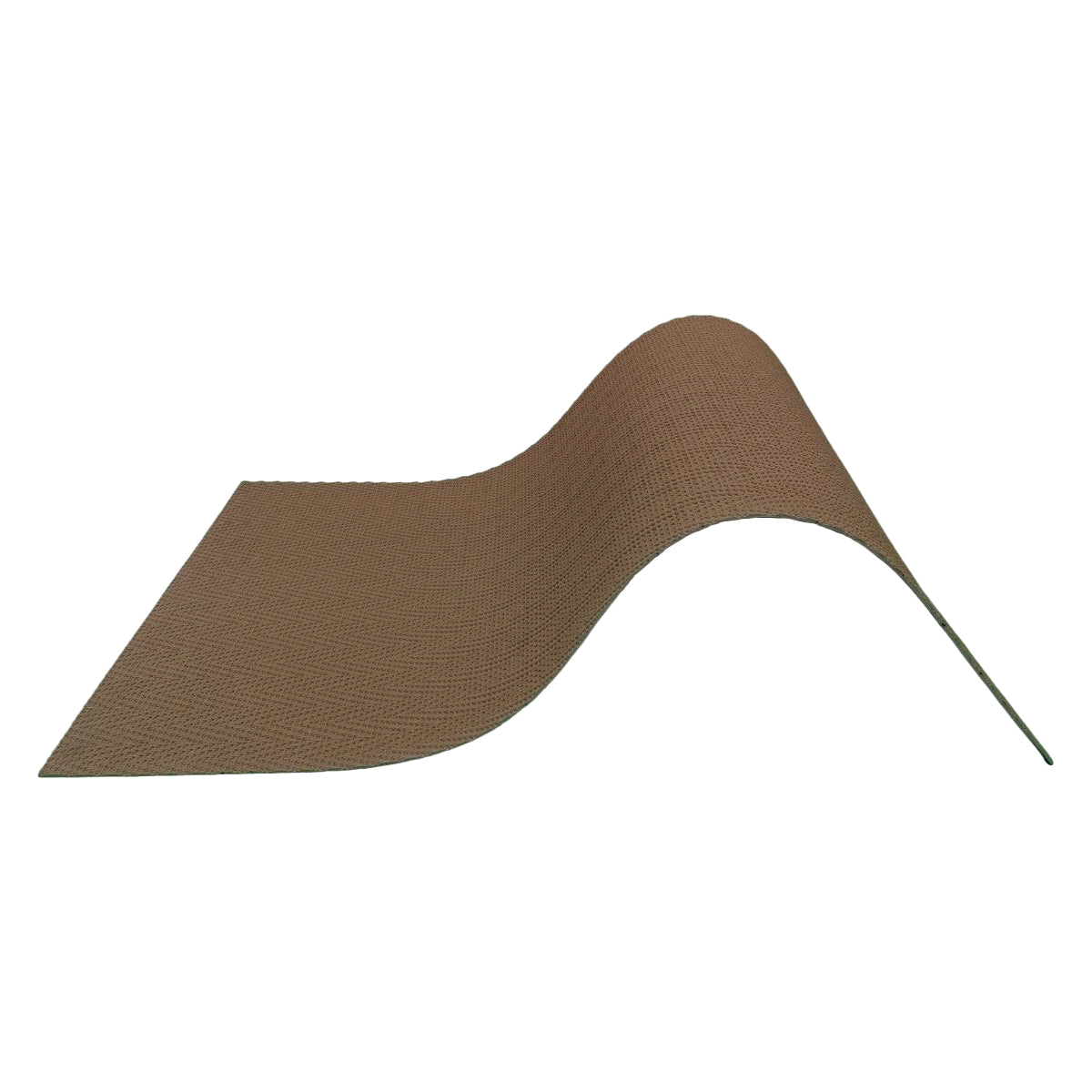 Panou decorativ din praf de piatra, Naimeed D7335, flexibil, ignifug, strat protector ceramic, rezistent la razele UV, 120x60x0.2 cm, maro