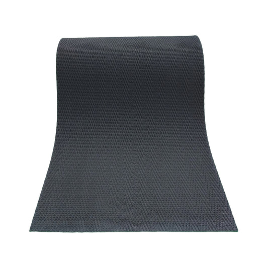 Panou decorativ din praf de piatra, Naimeed D7337, flexibil, ignifug, strat protector ceramic, rezistent la razele UV, 120x60x0.2 cm, gri inchis