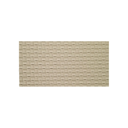 Panou decorativ din praf de piatra, Naimeed D7340, flexibil, ignifug, strat protector ceramic, rezistent la razele UV, 120x60x0.2 cm, bej galbui