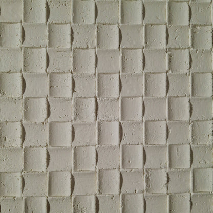 Set 9 panouri decorative din praf de piatra, Naimeed D7340, flexibile, ignifuge, strat protector ceramic, rezistente la razele UV, 120x60x0.2 cm, bej galbui