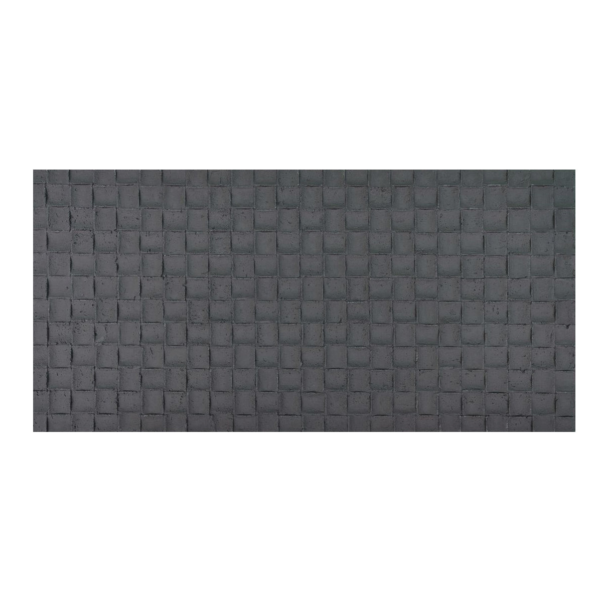 Set 9 panouri decorative din praf de piatra, Naimeed D7343, flexibile, ignifuge, strat protector ceramic, rezistente la razele UV, 120x60x0.2 cm, gri inchis