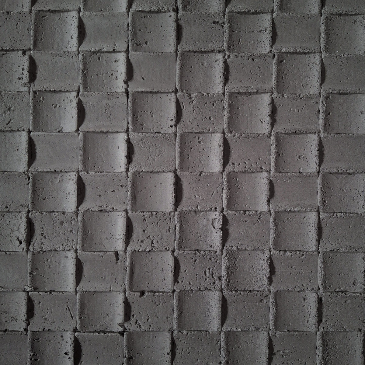 Panou decorativ din praf de piatra, Naimeed D7343, flexibil, ignifug, strat protector ceramic, rezistent la razele UV, 120x60x0.2 cm, gri inchis