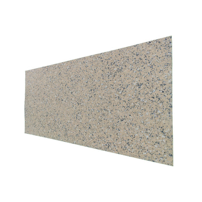 Panou decorativ din praf de piatra, Naimeed D7354, flexibil, ignifug, strat protector ceramic, rezistent la razele UV, 120x60x0.2 cm, granit nisipiu