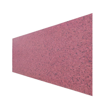 Panou decorativ din praf de piatra, Naimeed D7355, flexibil, ignifug, strat protector ceramic, rezistent la razele UV, 120x60x0.2 cm, granit roscat
