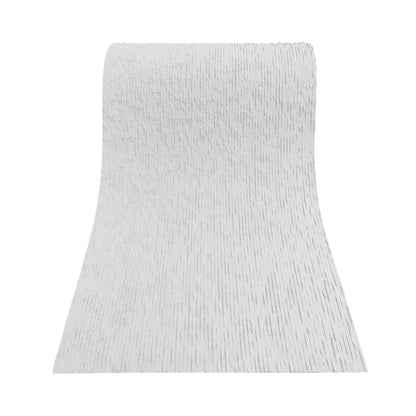 Set 12 panouri decorative din praf de piatra, Naimeed D7356, flexibile, ignifuge, strat protector ceramic, rezistente la razele UV, 120x60x0.2 cm, alb