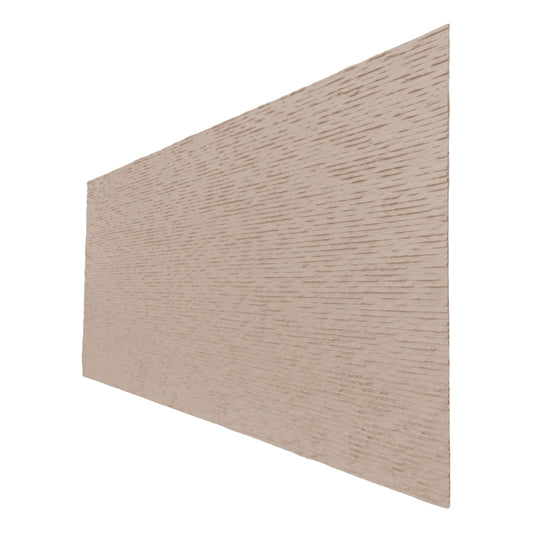 Panou decorativ din praf de piatra, Naimeed D7357, flexibil, ignifug, strat protector ceramic, rezistent la razele UV, 120x60x0.2 cm, bej piersica