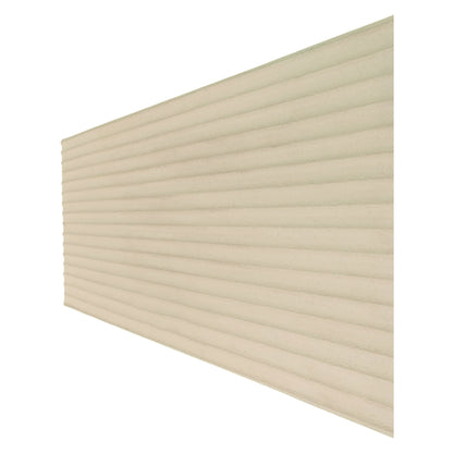 Set 9 panouri decorative din praf de piatra, Naimeed D7360, flexibile, ignifuge, rezistente la razele UV, 120x60x0.2 cm, bej galbui