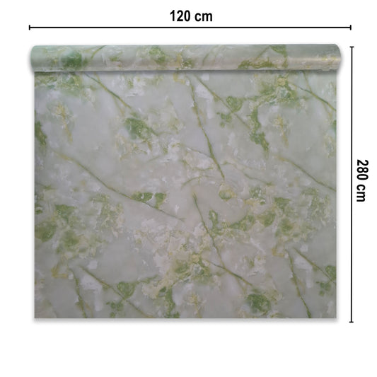 Rola panou autoadeziv, Naimeed D7382, design modern, 2.5mm grosime, 120x280cm, Verde