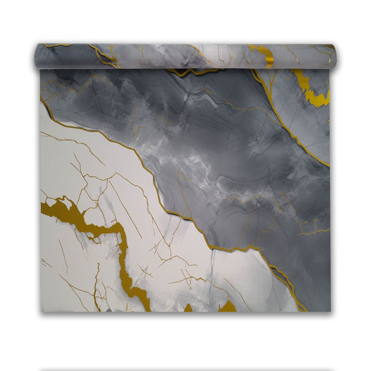 Rola panou autoadeziv, Naimeed D7390, design modern, 2.5mm grosime, 120x280cm, Gri