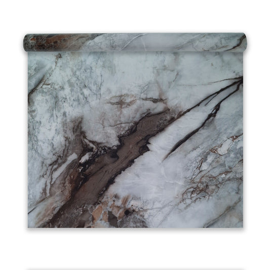 Rola panou autoadeziv, Naimeed D7393, design modern, 2.5mm grosime, 120x280cm, Maro