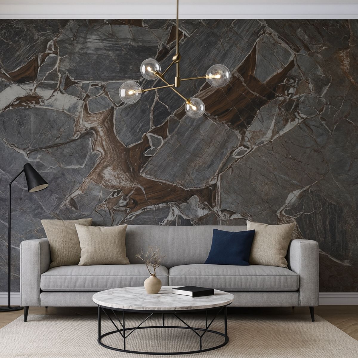 Rola panou autoadeziv, Naimeed D7399, design modern, 2.5mm grosime, 120x280cm, Multicolor