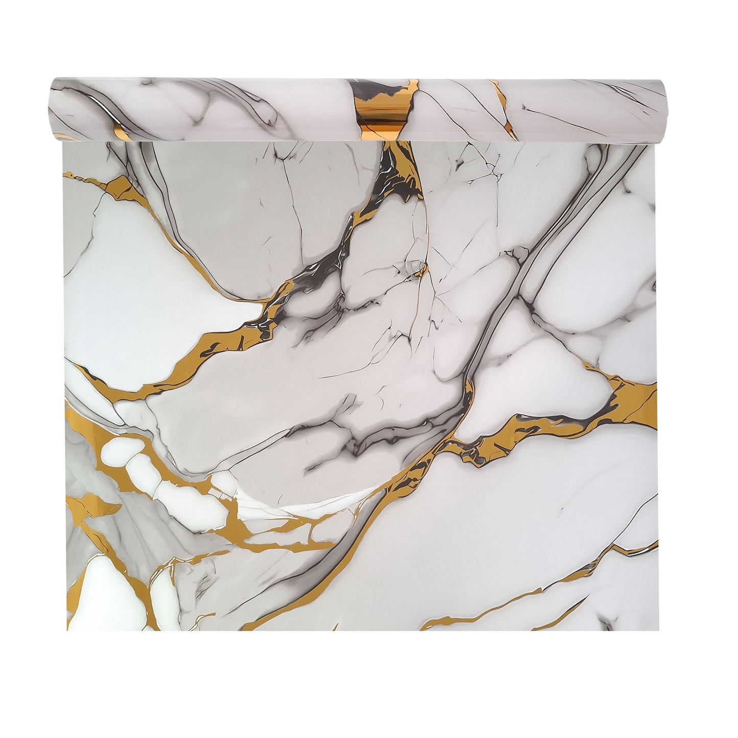 Rola panou autoadeziv, Naimeed D7400, design modern, 2.5mm grosime, 120x280cm, Alb