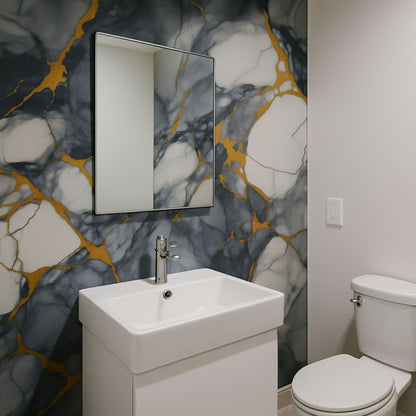 Rola panou autoadeziv, Naimeed D7402, design modern, 2.5mm grosime, 120x280cm, Gri