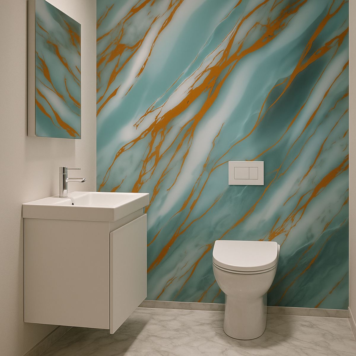 Rola panou autoadeziv, Naimeed D7403, design modern, 2.5mm grosime, 120x280cm, Multicolor