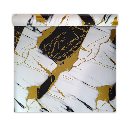 Rola panou autoadeziv, Naimeed D7405, design modern, 2.5mm grosime, 120x280cm, Alb