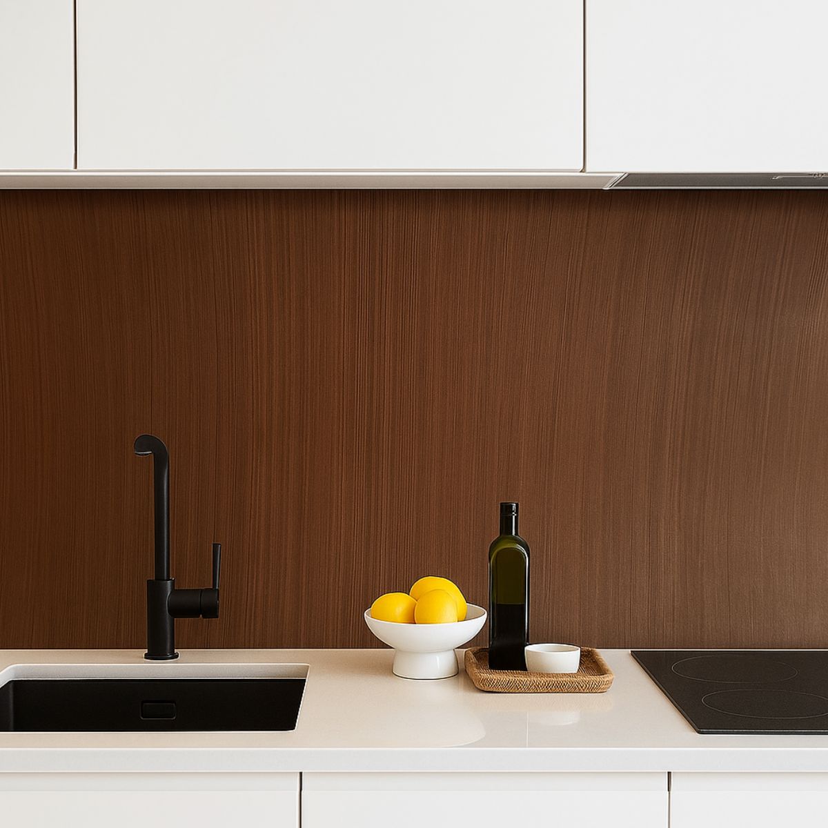 Rola panou autoadeziv, Naimeed D7409, design modern, 2.5mm grosime, 120x280cm, Maro