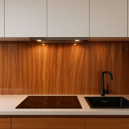 Rola panou autoadeziv, Naimeed D7411, design modern, 2.5mm grosime, 120x280cm, Maro