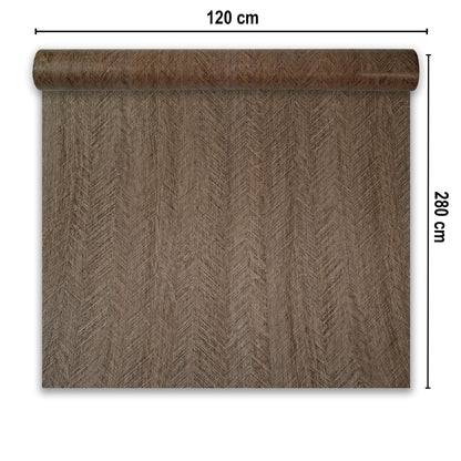 Rola panou autoadeziv, Naimeed D7412, design modern, 2.5mm grosime, 120x280cm, Maro