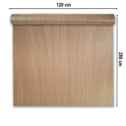 Rola panou autoadeziv, Naimeed D7413, design modern, 2.5mm grosime, 120x280cm, Maro