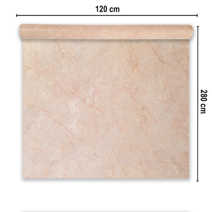 Rola panou autoadeziv, Naimeed D7418, design modern, 2.5mm grosime, 120x280cm, Crem