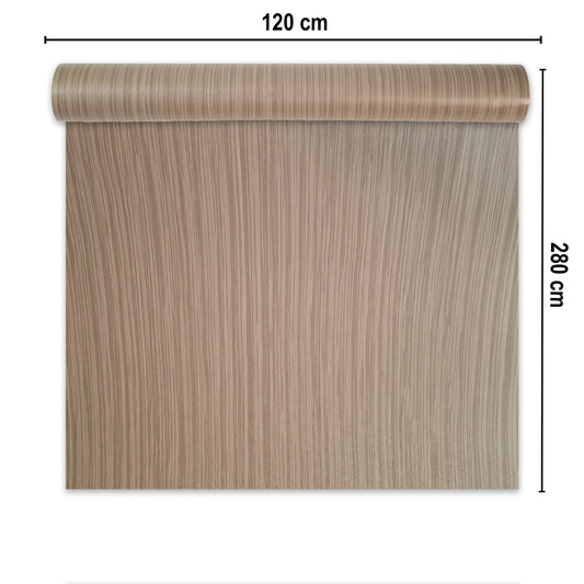 Rola panou autoadeziv, Naimeed D7420, design modern, 2.5mm grosime, 120x280cm, Maro deschis