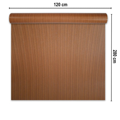 Rola panou autoadeziv, Naimeed D7422, design modern, 2.5mm grosime, 120x280cm, Maro