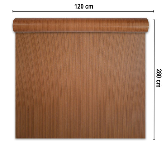 Rola panou autoadeziv, Naimeed D7422, design modern, 2.5mm grosime, 120x280cm, Maro