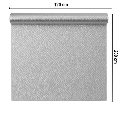 Rola panou autoadeziv, Naimeed D7425, design modern, 2.5mm grosime, 120x280cm, Argintiu