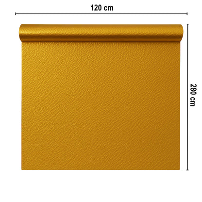 Rola panou autoadeziv, Naimeed D7426, design modern, 2.5mm grosime, 120x280cm, Auriu