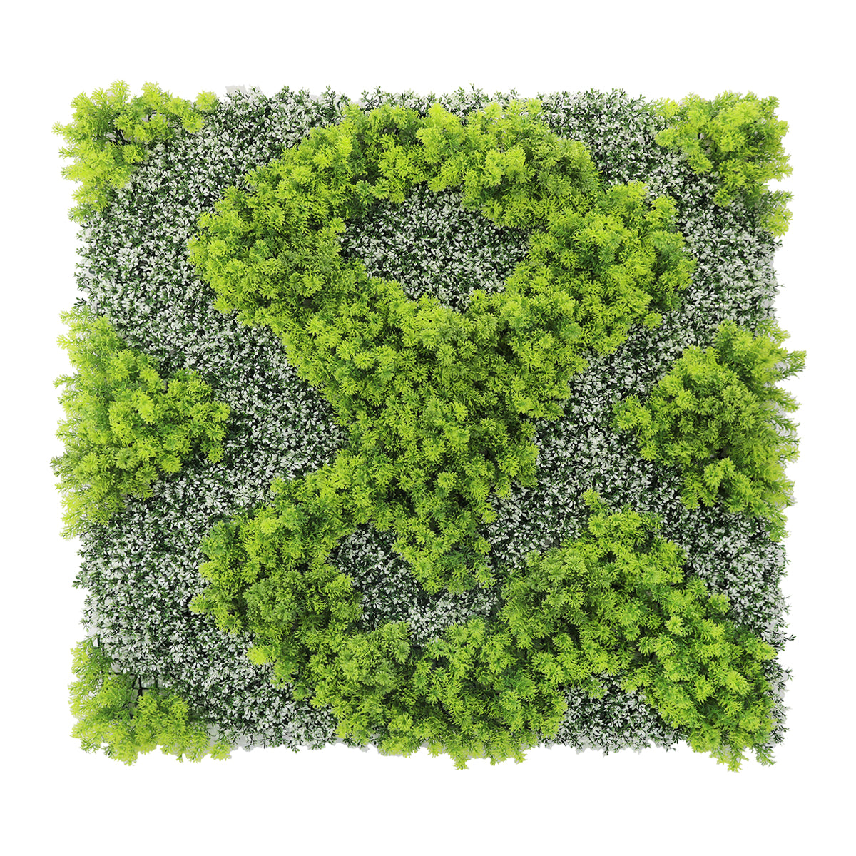 Panou din plante artificiale,cu frunze, Naimeed D7441, Verde, 100x100 cm