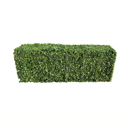 Gard viu din plante artifciciale, cu structura din metal, Naimeed D7458, dimensiuni 158x56x33cm