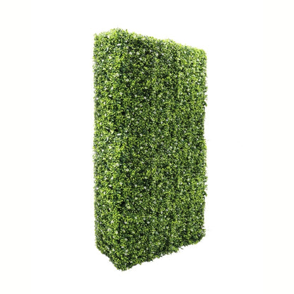 Gard viu din plante artifciciale, cu structura din metal, Naimeed D7460, dimensiuni 206x105x33cm