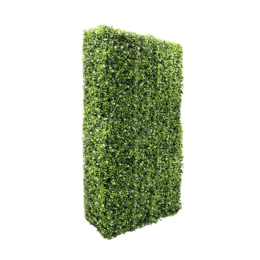 Gard viu din plante artifciciale, cu structura din metal, Naimeed D7460, dimensiuni 206x105x33cm