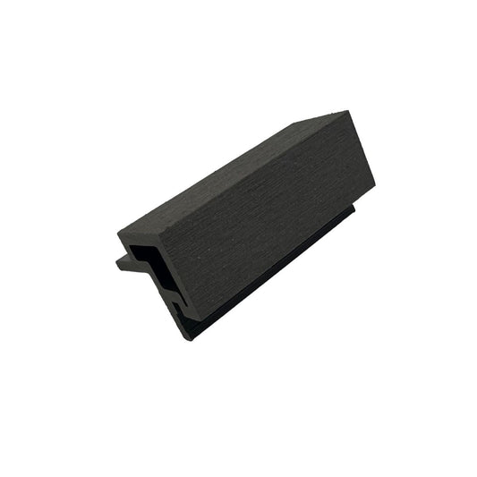 Coltar coextrudat pentru lambriu WPC exterior, Naimeed D7500, Dimensiuni 280x5.6x4.9cm, Gri