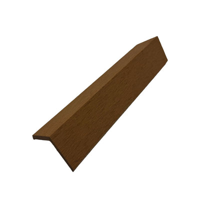 Cornier prerimetral, exterior, din compozit WPC ,cu strat coextrudat protector Naimeed D7512, Dimensiuni 280X4.1X4.1cm, Caramiziu