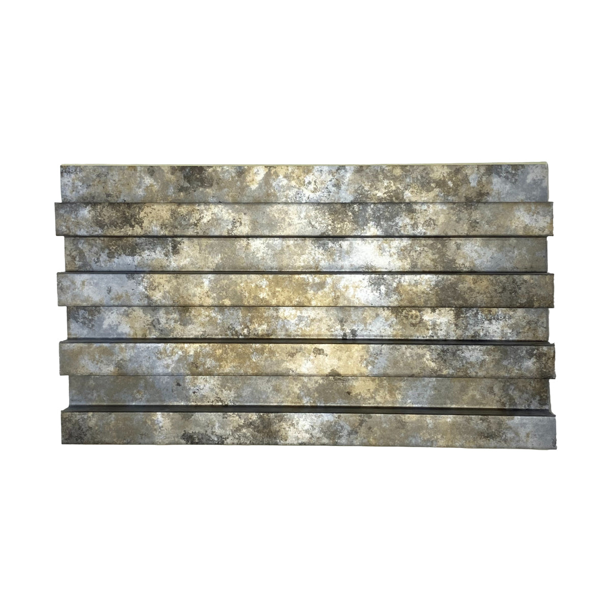 Panou decorativ riflaj WPC, montaj rapid, rezistenta ridicata, Naimeed D7526, 260x16.8x2.3cm, multicolor