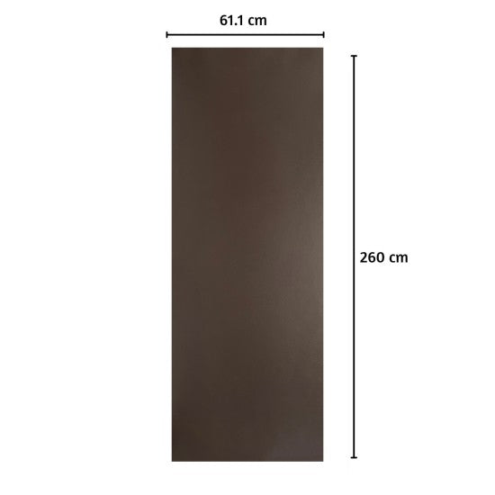 Panou decorativ riflaj WPC, Naimeed D7566,aspect rafinat si montaj usor, 260x61.1x0.9cm, maro