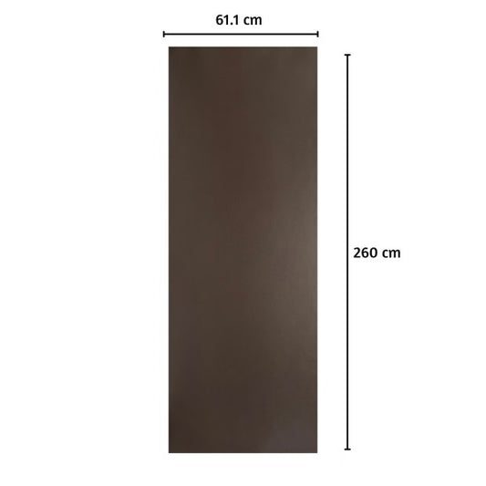 Panou decorativ riflaj WPC, Naimeed D7566,aspect rafinat si montaj usor, 260x61.1x0.9cm, maro