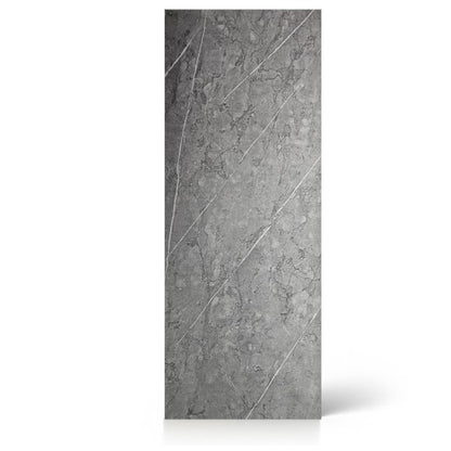 Panou decorativ riflaj WPC, Naimeed D7565,aspect rafinat si montaj usor, 260x61.1x0.9cm, gri marmorat