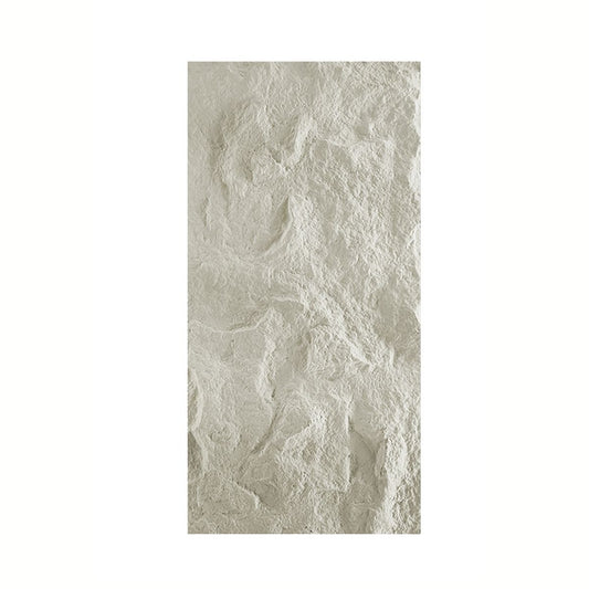 Panou decorativ 3D, efect piatră naturală, ultraușor, Naimeed D7587, pentru interior și exterior, 120x60x6cm, Crem