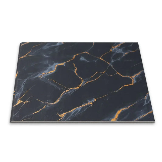 Panou decorativ, riflaj, polimer rigid, Naimeed D7608, Dimensiuni 270x30.5x0.45cm, Negru - 221.ro