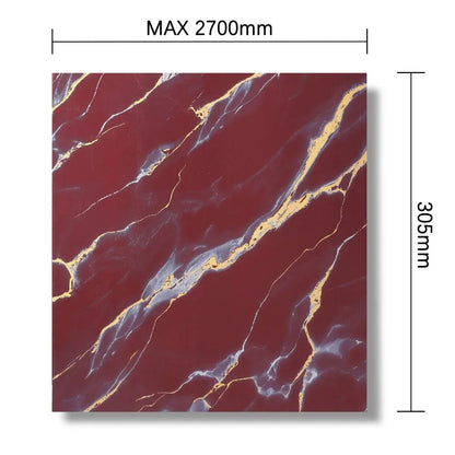 Panou decorativ, riflaj, polimer rigid, Naimeed D7610, Dimensiuni 270x30.5x0.45cm, Multicolor - 221.ro